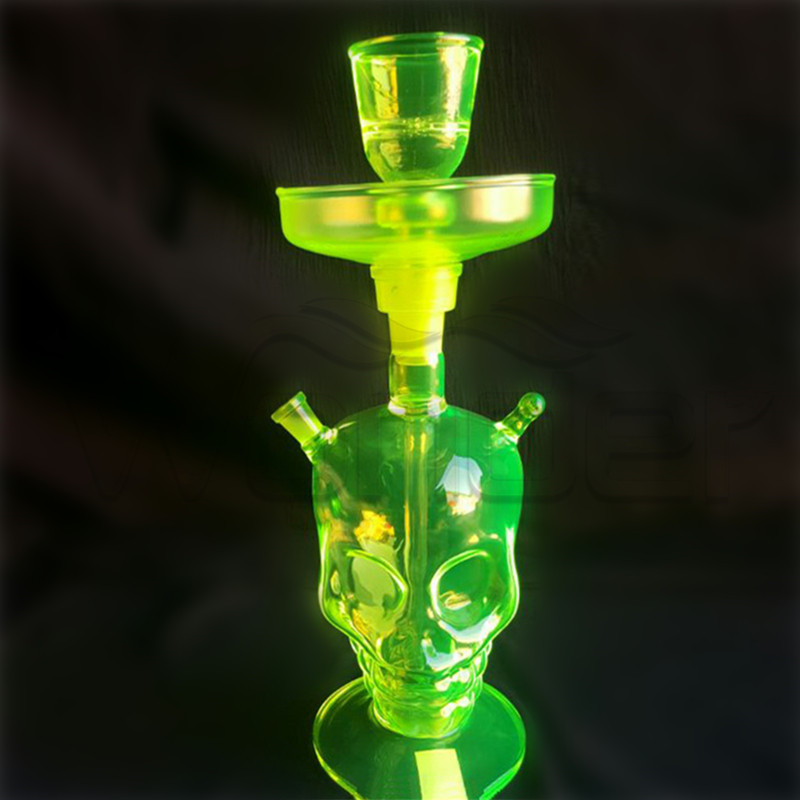 Popluar Cheap Glass Hookah with LED