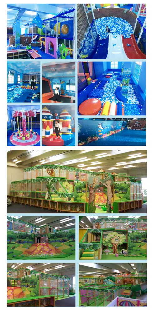 2016 Hot Sale Amusement Naughty Fort Playground for Children