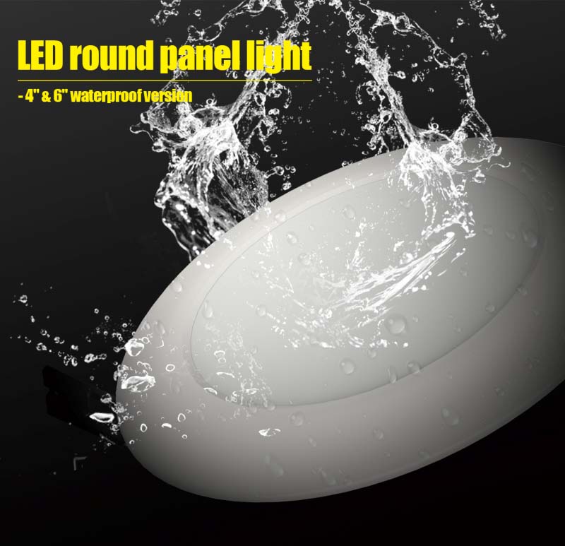 China Super Slim Edge-Lit Emitting IP64 LED Waterproof Lights for Bathroom with Ce RoHS