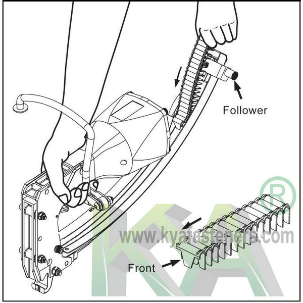 M65 Series Clinch Clips for Mattress and Belts