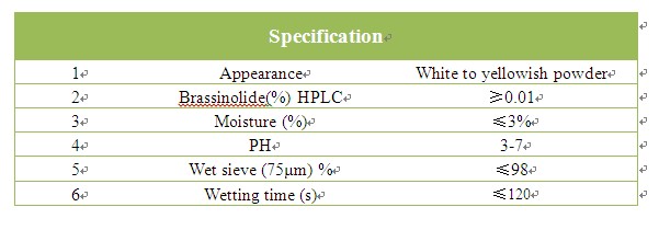 Botanical Extract Natural Brassinolide 0.01% Sp