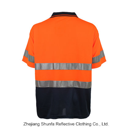 Safety Reflective Polo Shirt with En ISO