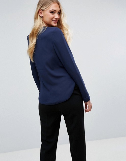 Office Ladies Shirt with Fashion Long Sleeves Shirt