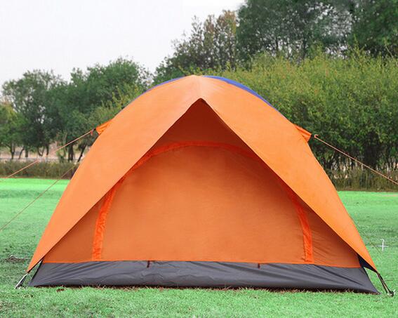 Wholesale 3-4 People Camping Tent Double Multiplayer Outdoor