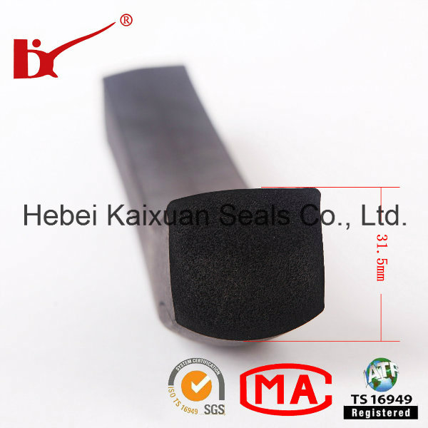 Building Sound Insulation EPDM Rubber Sponge Profile