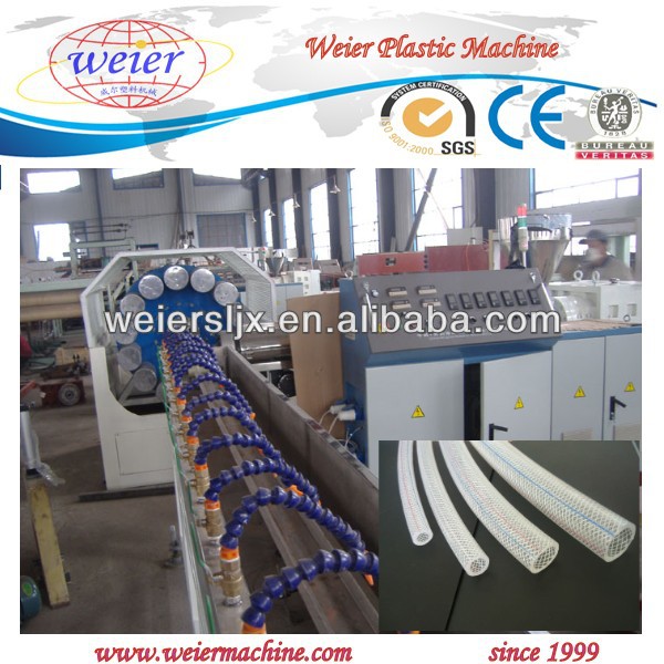 Ce Certificate PVC Fiber Garden Hose Extrusion Machine