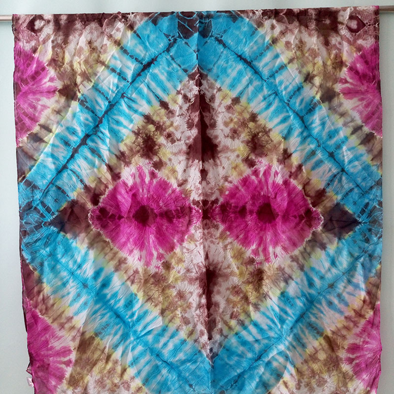 Ms New Modern Silk Tie-Dye Scarves