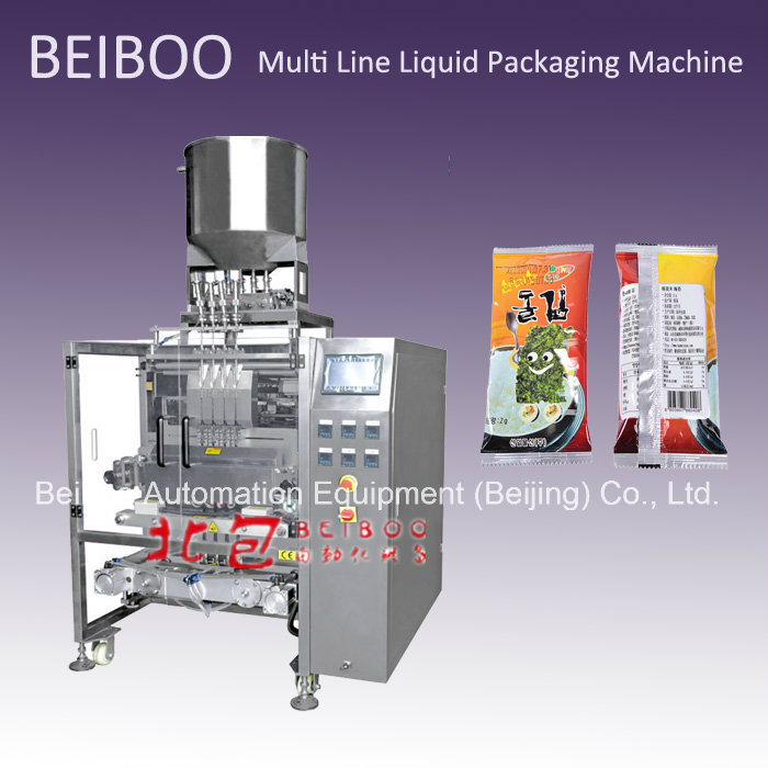 Automatic Multi-Line Liquid Back Sealing Bag Packaging Machine