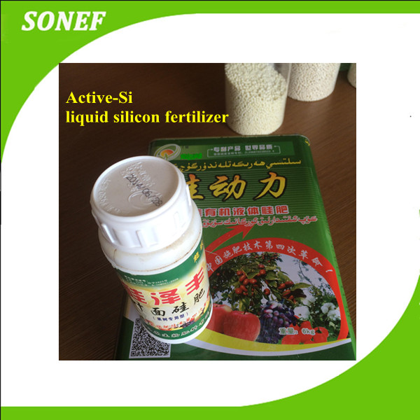 Liquid Organic Active-Si Silicon Fertilizer for Cotton/Rice/Wheat