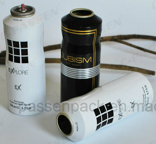 Aluminum Hair Shaping Spray Aerosol Can with Offset Printing (PPC-AAC-002)