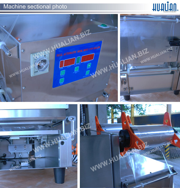 Hualian 2016 Automatic Cup Sealing Machine Cup Sealer (HL-95A)