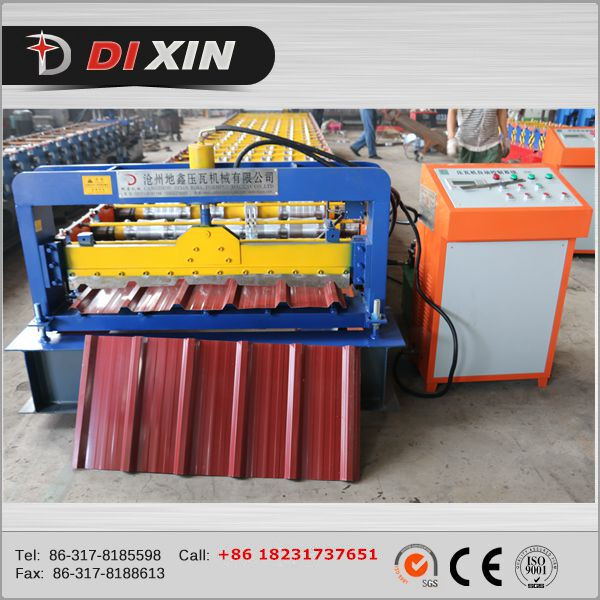 Automatic Colored Steel Roofing Sheet Roll Forming Machine for Sale