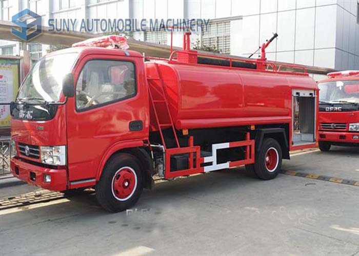 Dongfeng 4X2 5000L Water Tank Truck Sprinkle Truck Simple Fire Fighting Truck