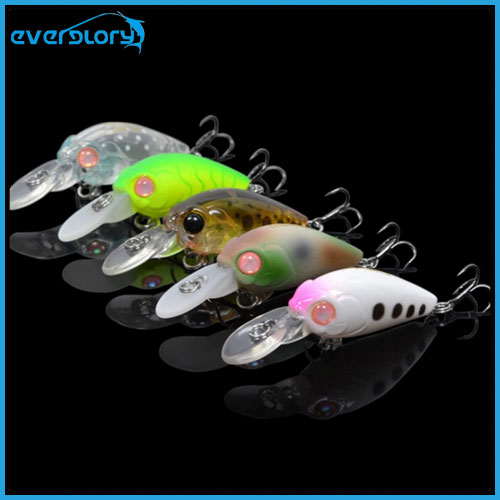 Hot a Mini Swinger Crank Hard Fishing Lures China 35mm 3.8g Crankbait Bkk Hook Depth 1.6-2m Carp Fishing Tackle