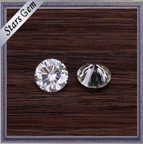 Excellent Brillinat Cut Well Polished Clear White Loose Moissanite Stones for Fashion Jewelry