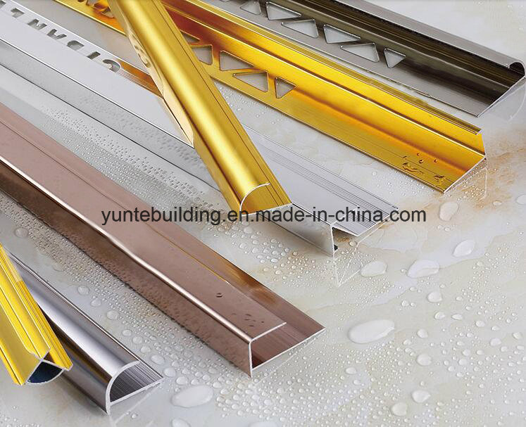 Aluminium Profile for Tile Decoration