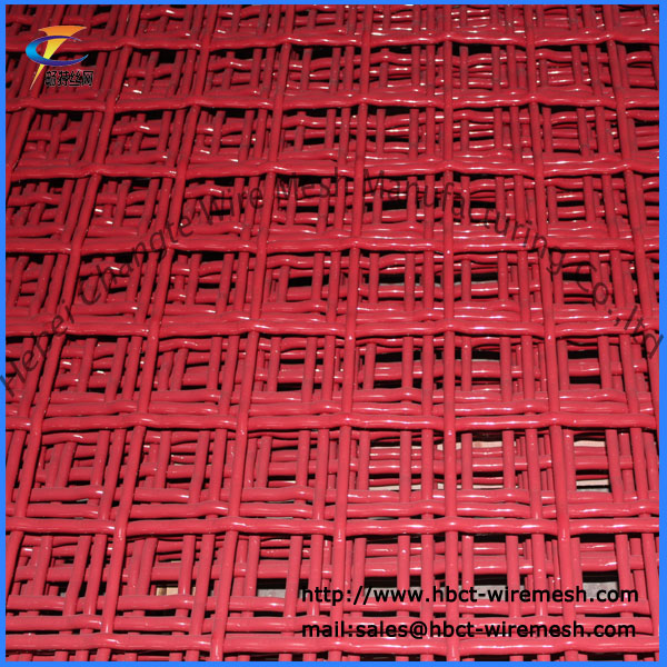 Square Hole Crimped Wire Mesh