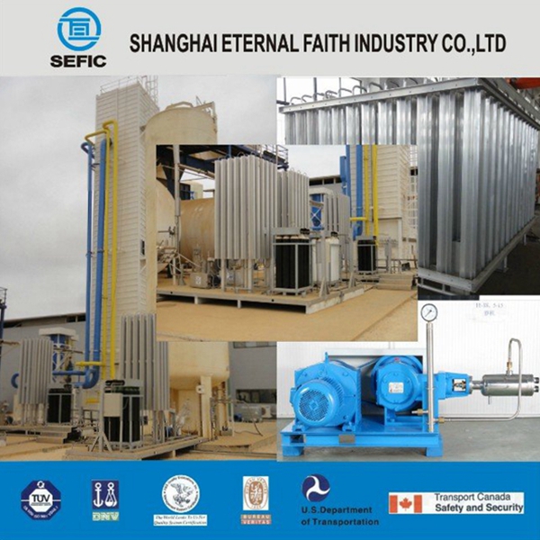 2014 High Pressure Oxygen Gas Filling Station Skid (SEFIC-400-250)