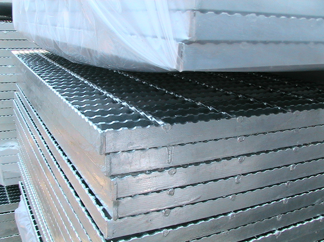 Steel Bar Mesh Gratings / Galvanized Walkway Panel