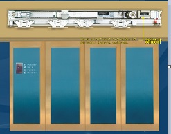 Flexible and Simple Design Automatic Sliding Door Drive