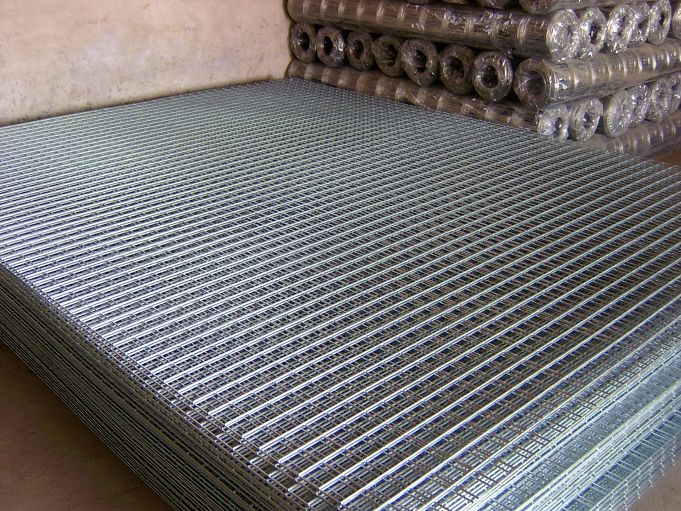 Solid Reinforcing Galvanized Steel Construction Welded Wire Mesh China Anping Factory