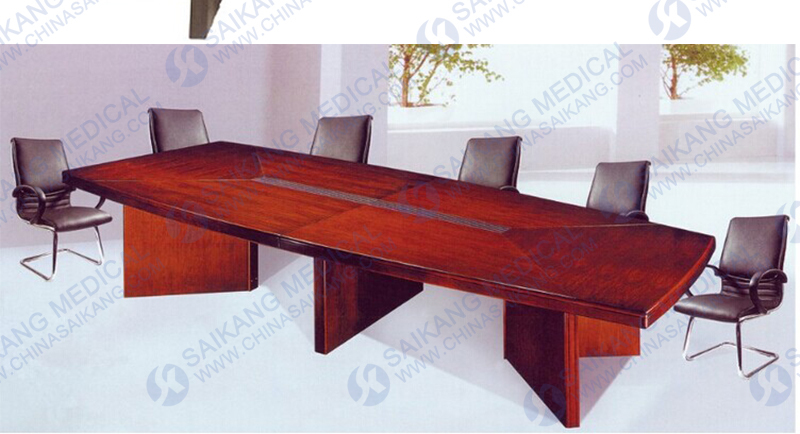 Wooden Round Office Table, Hospital Conference Room Table (CE/FDA/ISO)