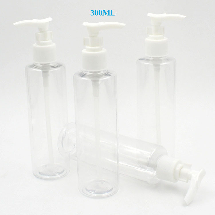 300ml Transparent Bayonet Pump Bottle (NB18705)