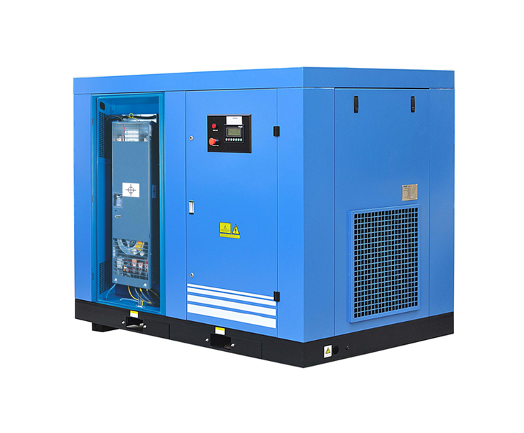 Stationary Oil Feeled Screw Variable Frequency Air Compressor (KE90-10INV)