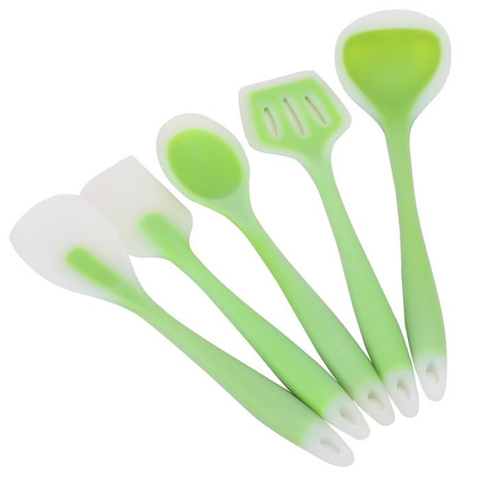 Translucent Cream Butter Brush Silicone Spatulas Scraper Cook Kitchenware