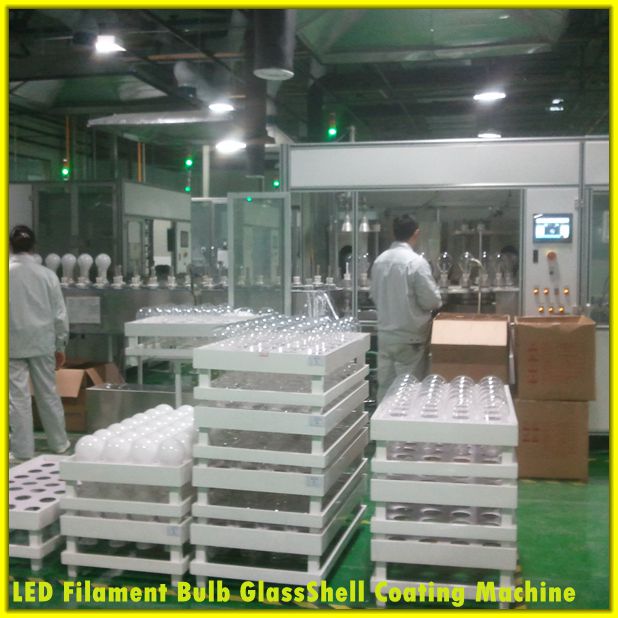 LED Filament Bulb Glass Shell Coating Machine