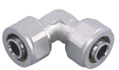 Elbow Forged Brass Fitting with Two Cap Nuts for Pex-Al-Pex (YS3309)