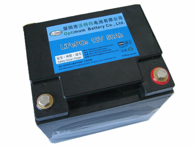 12V 50ah LiFePO4 Battery Golf Car Battery