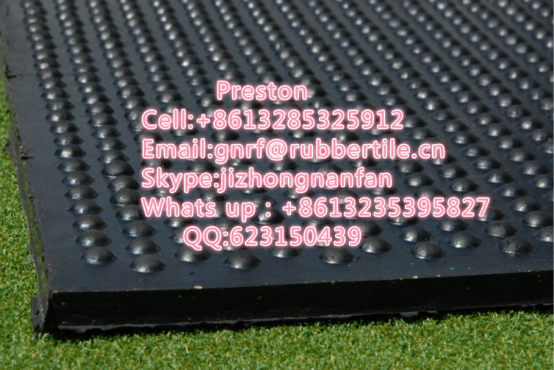 Breed Feeding Rubber Stable Mat for Horse