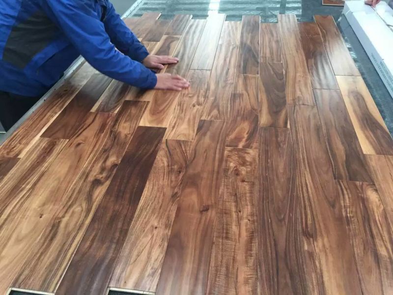 Oak, Iroko, Jatoba, Acacia, Engineered Solid Wood Flooring