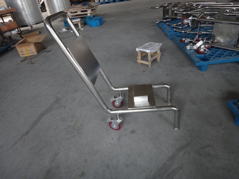 Stainless Steel Pump Carts for Winery Industry