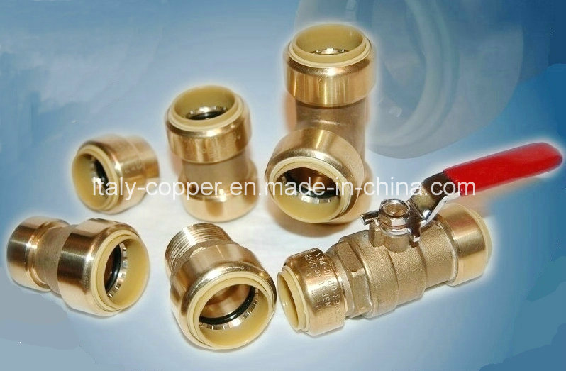 OEM&ODM Quality Brass Forged Push Fit Elbow (IC-1018)