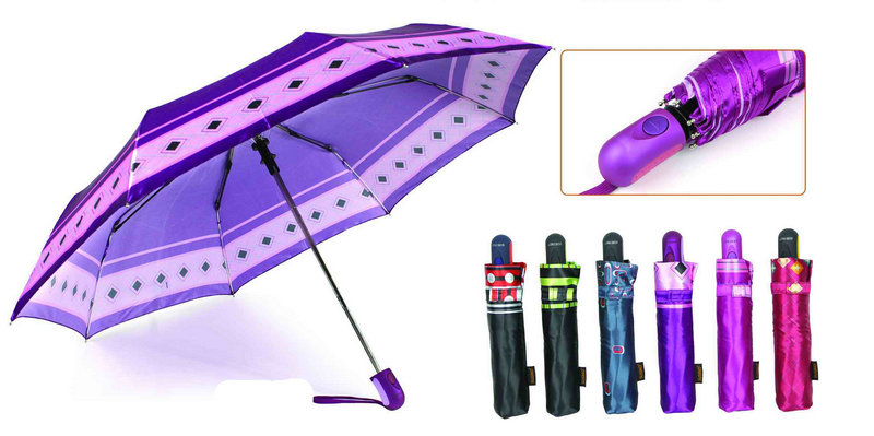 Compact Open&Close Printing Skirt Umbrella