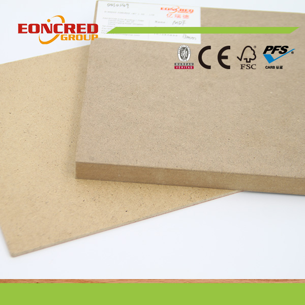 Plain MDF Board, Raw MDF Board with High Quality From China Eoncred