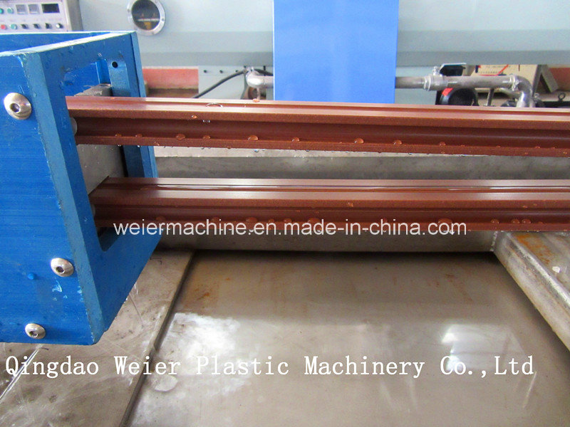 PE Wood Plastic Profile Production Line