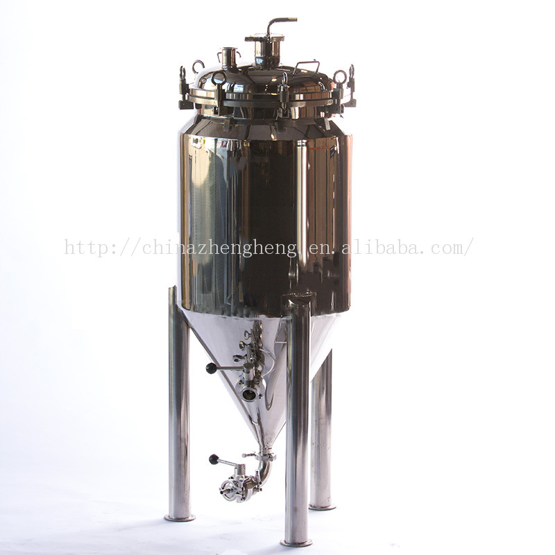 Stainless Steel Jacketed Conical Fermenter