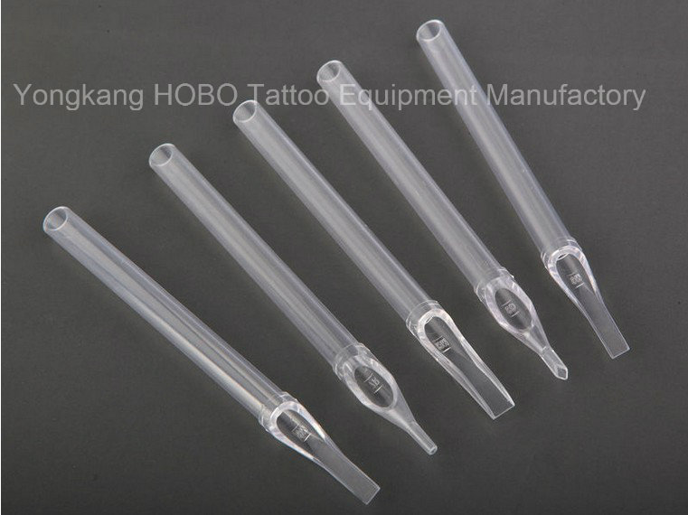 Hot Sale White Plastic Disposable Tattoo Needle Tips Supply