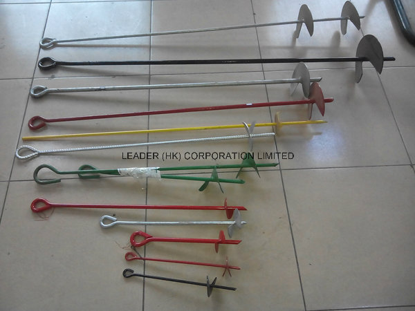 Metal Post Anchor, Earth Auger, Ground Anchor