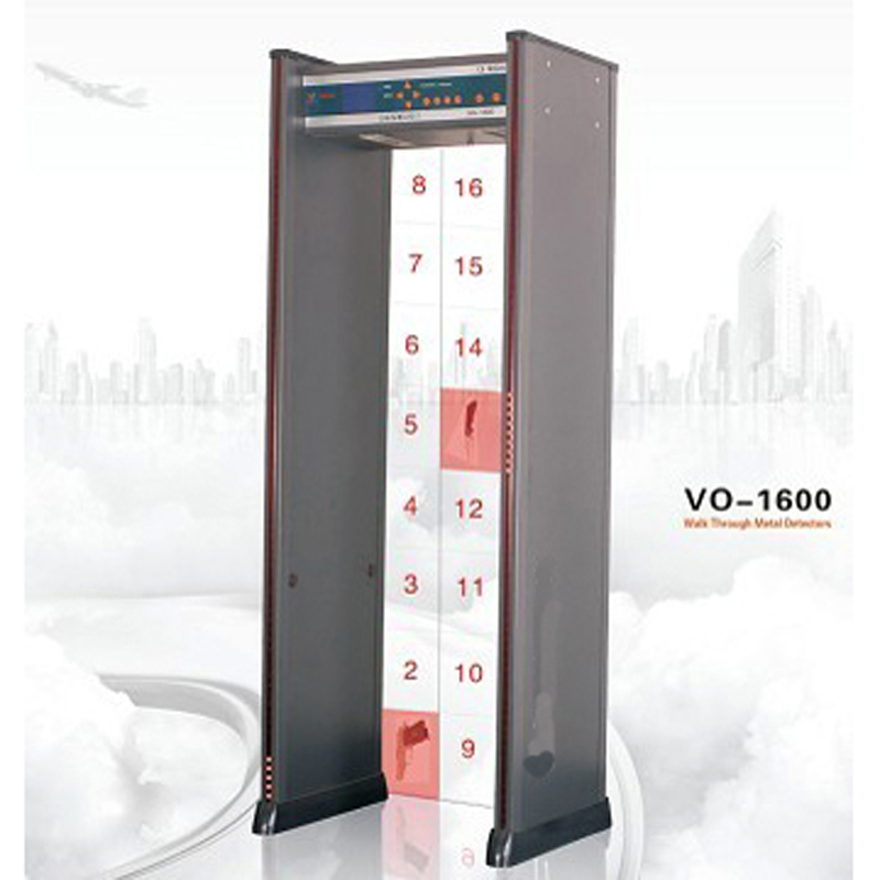 16 Zone Walk Through Metal Detector (VO-1600)