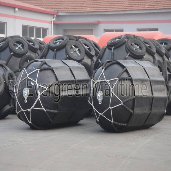 Yokohama Floating Rubber Fenders Yokohama Marine Rubber Fender with High Energy Absorption and Low Reaction Force