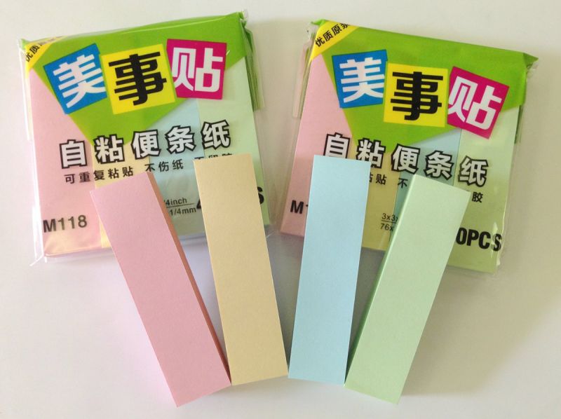 Promotional Colorful Regular Custom Sticky Note for Gift