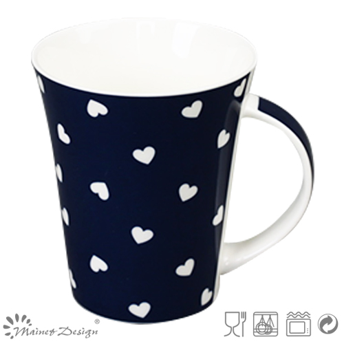 12oz Valantine's Day Herar Design New Bone China Mug