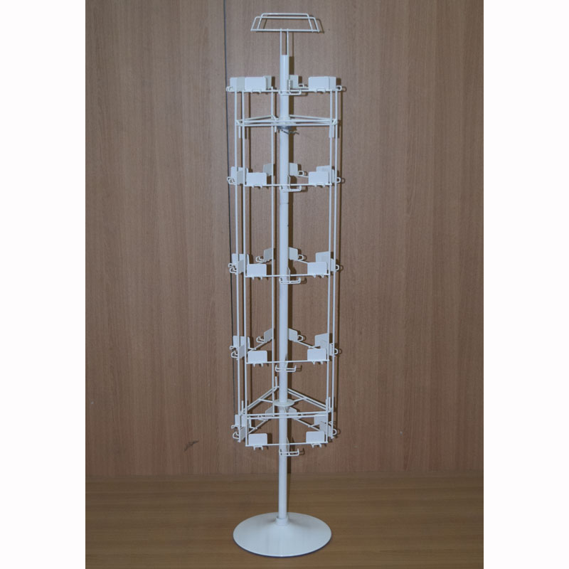 Metal Rotating Stickers Display Stand (PHY2048)