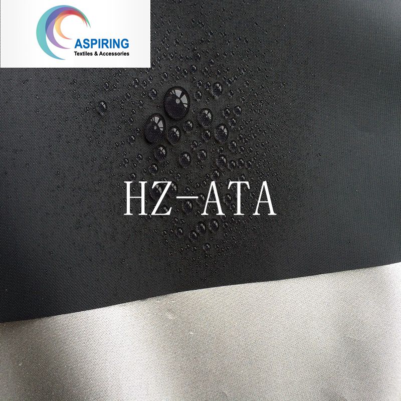 100% Polyester Taffeta 190t PU PVC Coated Waterproof Raincoat Fabric