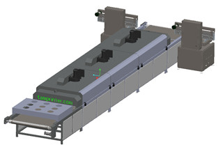 TM-Z1 Oblique Arm Type Screen Printer Connect UV Curing Machine