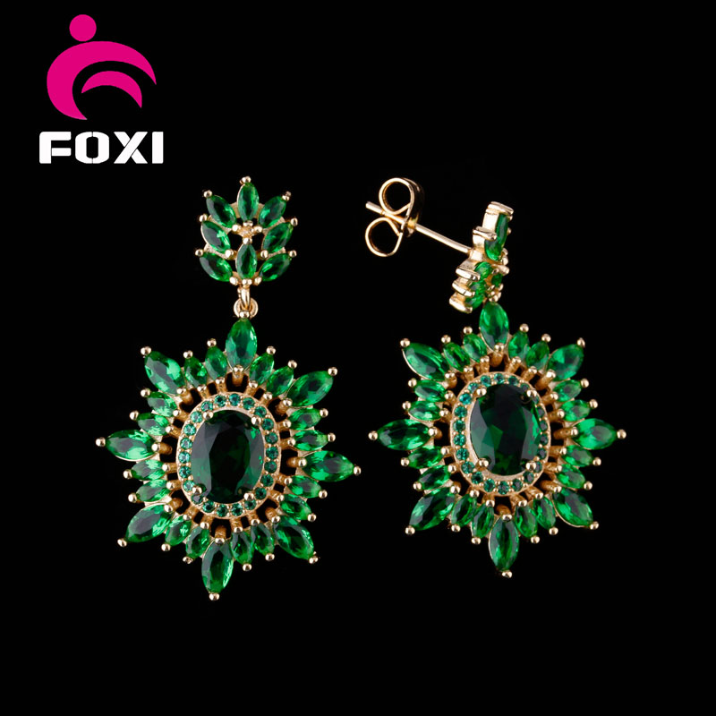 Fashion Luxury Design Environmental Cubic Zircon Fashion Jewelry Sets